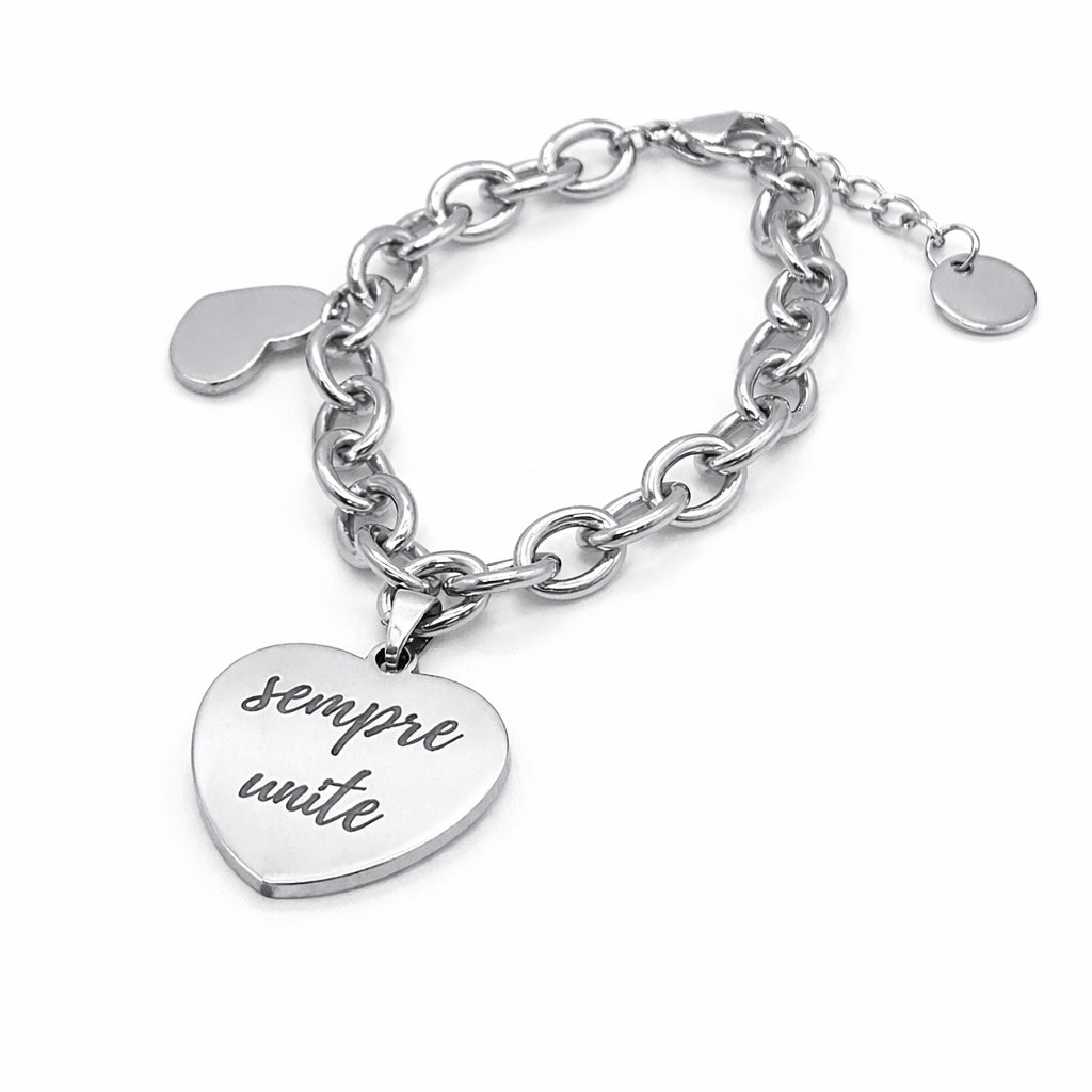 Bracciale Catena Incisa 8