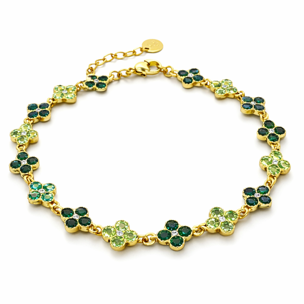 BRACCIALE CLOVER VERDE