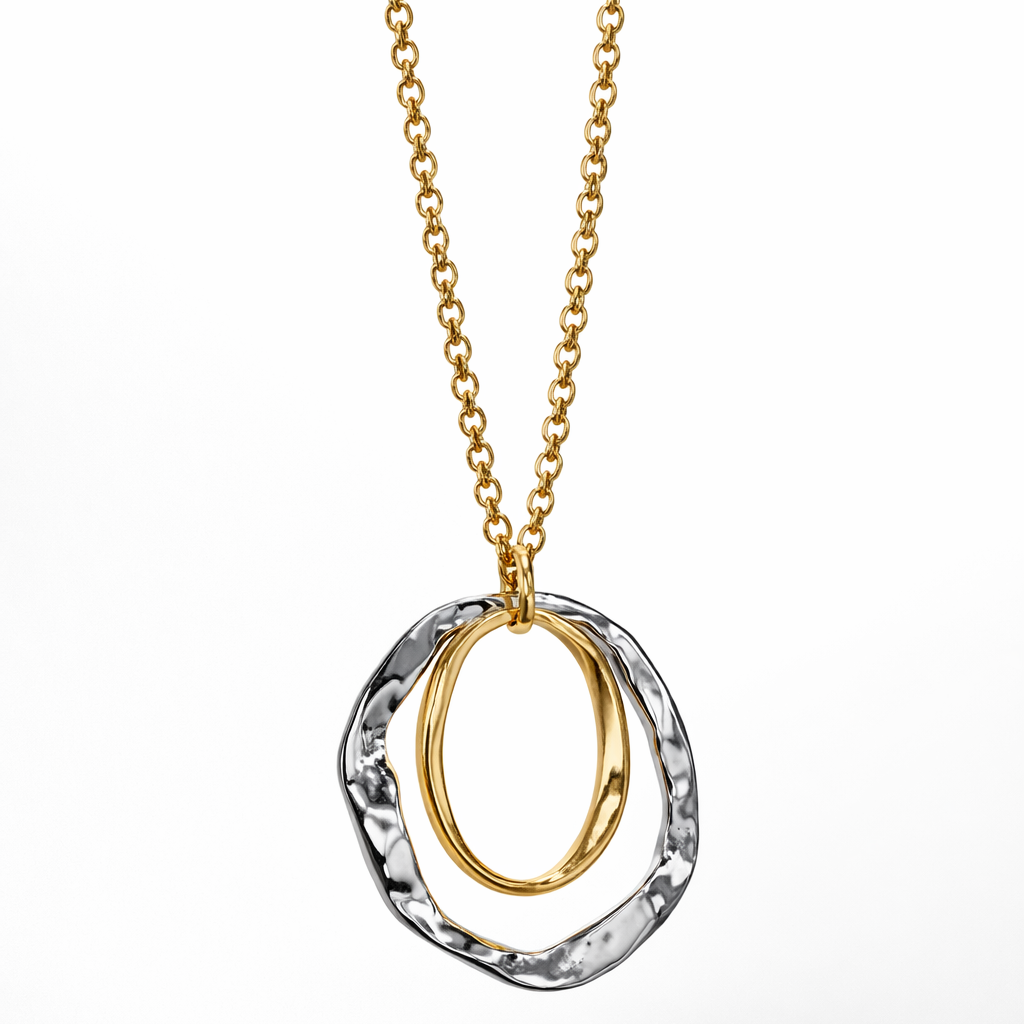 COLLANA MAXIMA DOPPIO CERCHIO