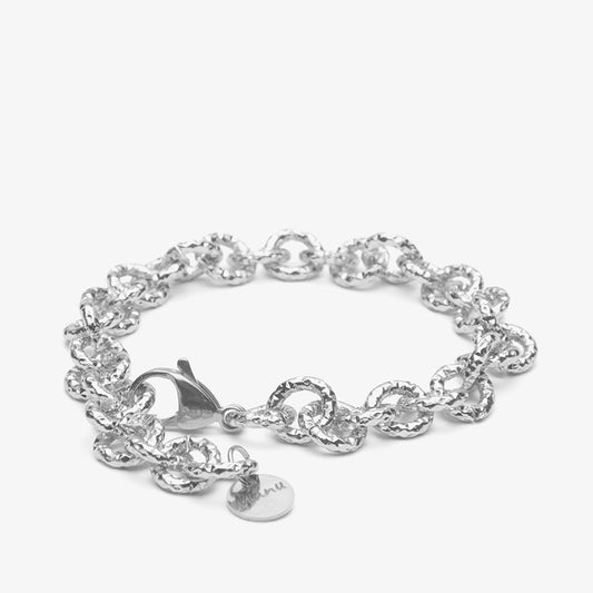 BRACCIALE RONDELLE BASIC 7MM SATINATO