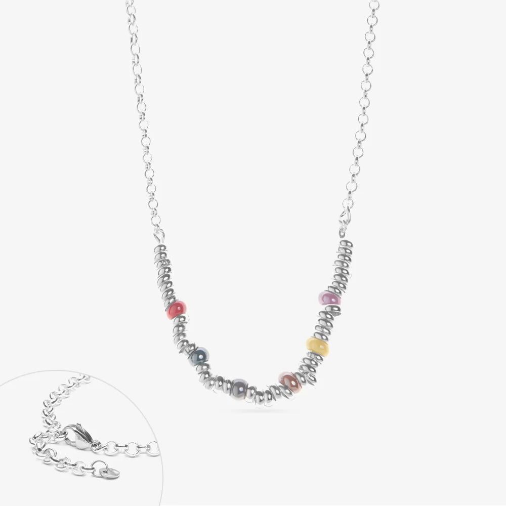 COLLANA RONDELLE ONE TO ONE RAINBOW