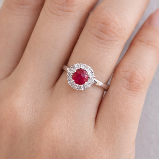 ANELLO HALO ROSSO