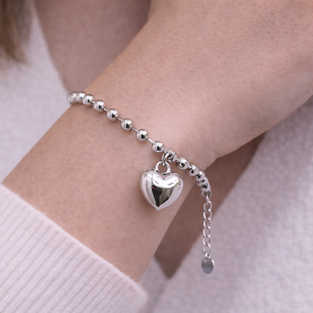 BRACCIALE PALLINE LOVE