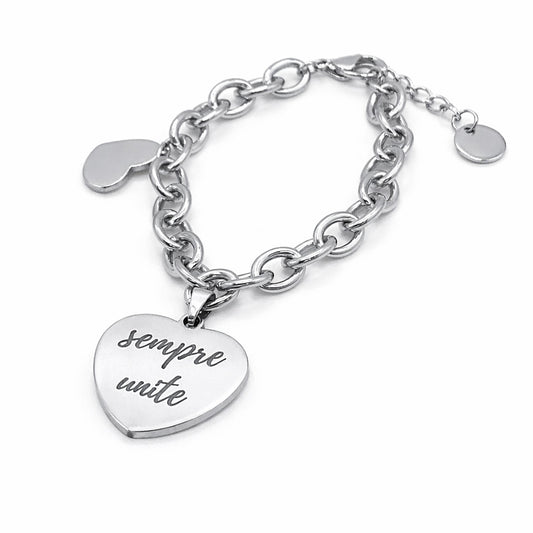 Bracciale Catena Incisa 8