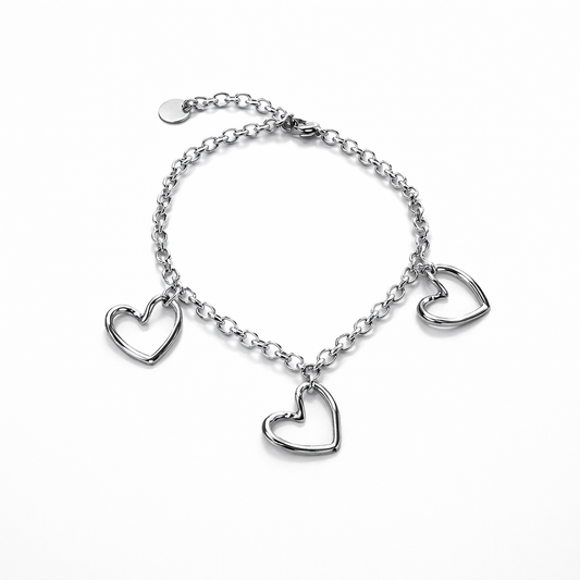 Bracciale Cuoricini Amami