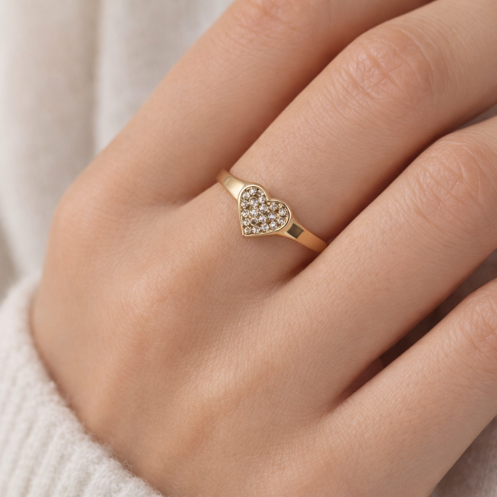 CHEVALIER MIGNOLO SCUDO CUORE ZIRCONATO