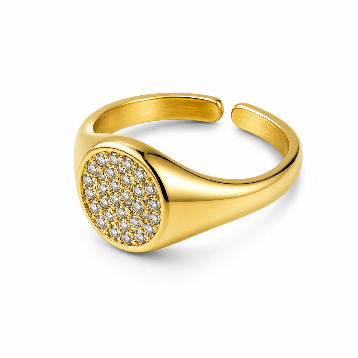 ANELLO CHEVALIER TONDO SHINE
