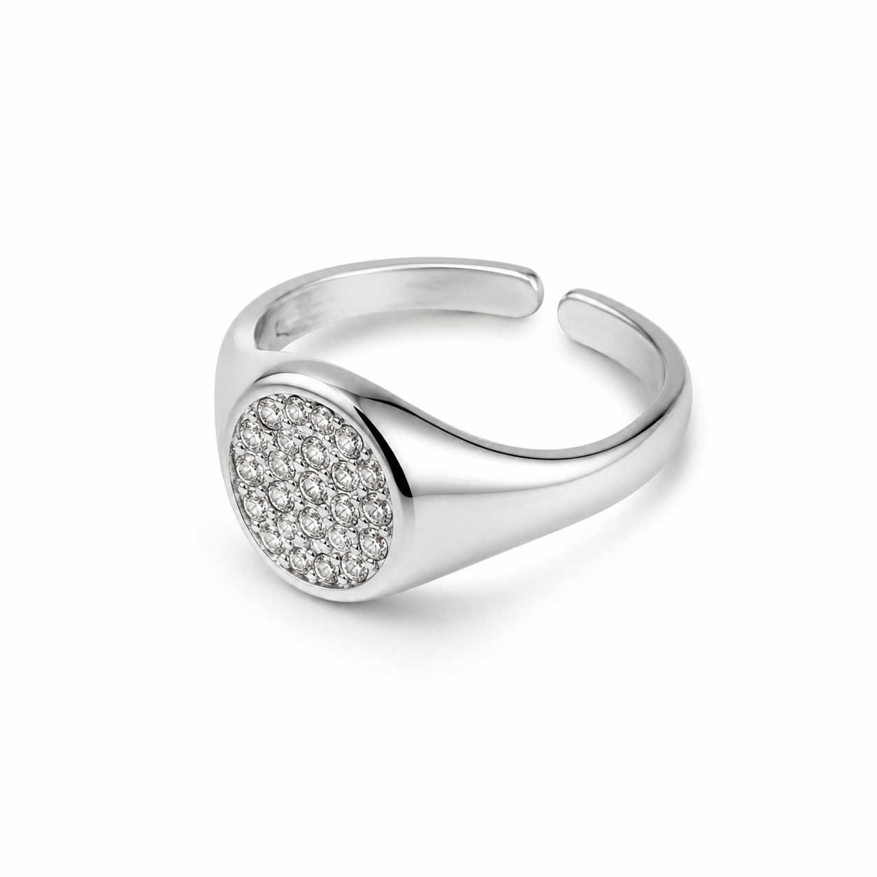 ANELLO CHEVALIER TONDO SHINE