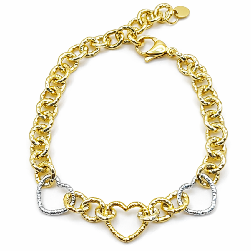 BRACCIALE BICOLOR RUBACUORE
