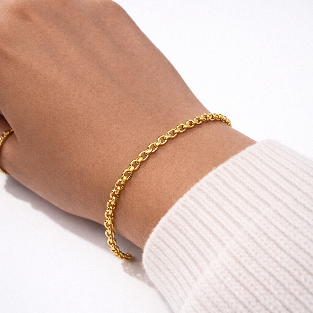 BRACCIALE CATENA TONDA