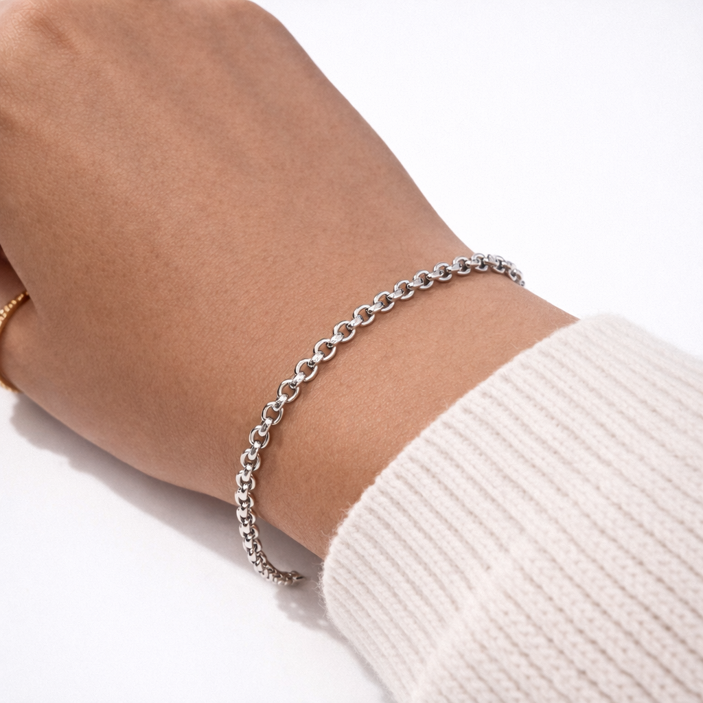 BRACCIALE CATENA TONDA
