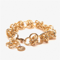 BRACCIALE RONDELLA  SFERA SATINATO