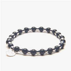 BRACCIALE UOMO NERO SPIRIT