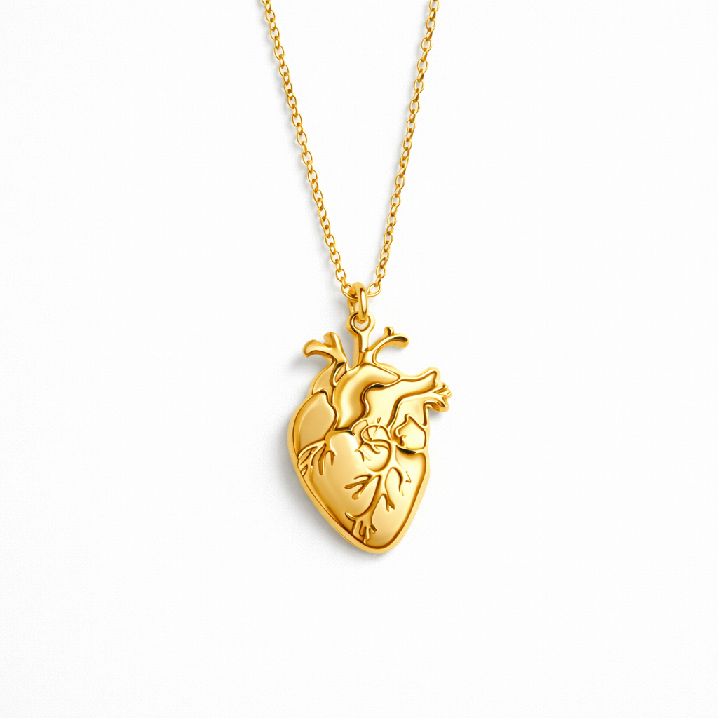 COLLANA CUORE ANATOMICO