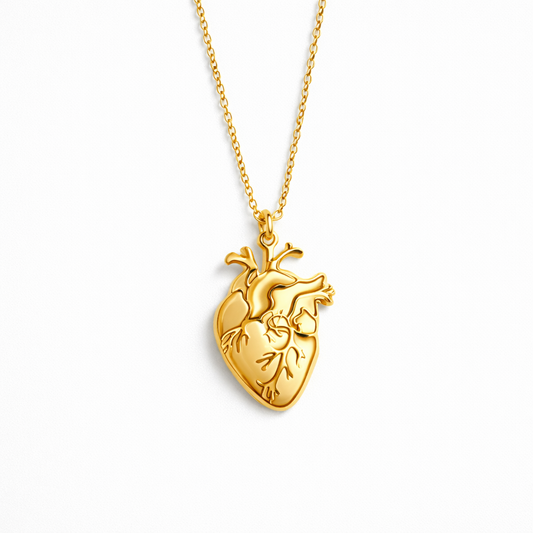 COLLANA CUORE ANATOMICO