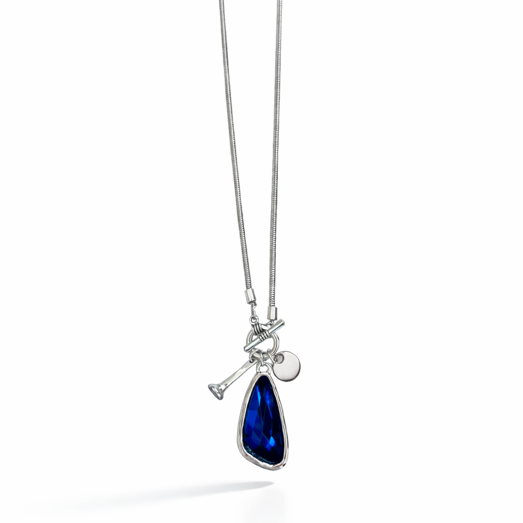 COLLANA LUX BLU