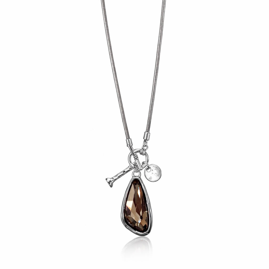 COLLANA LUX MARRONE