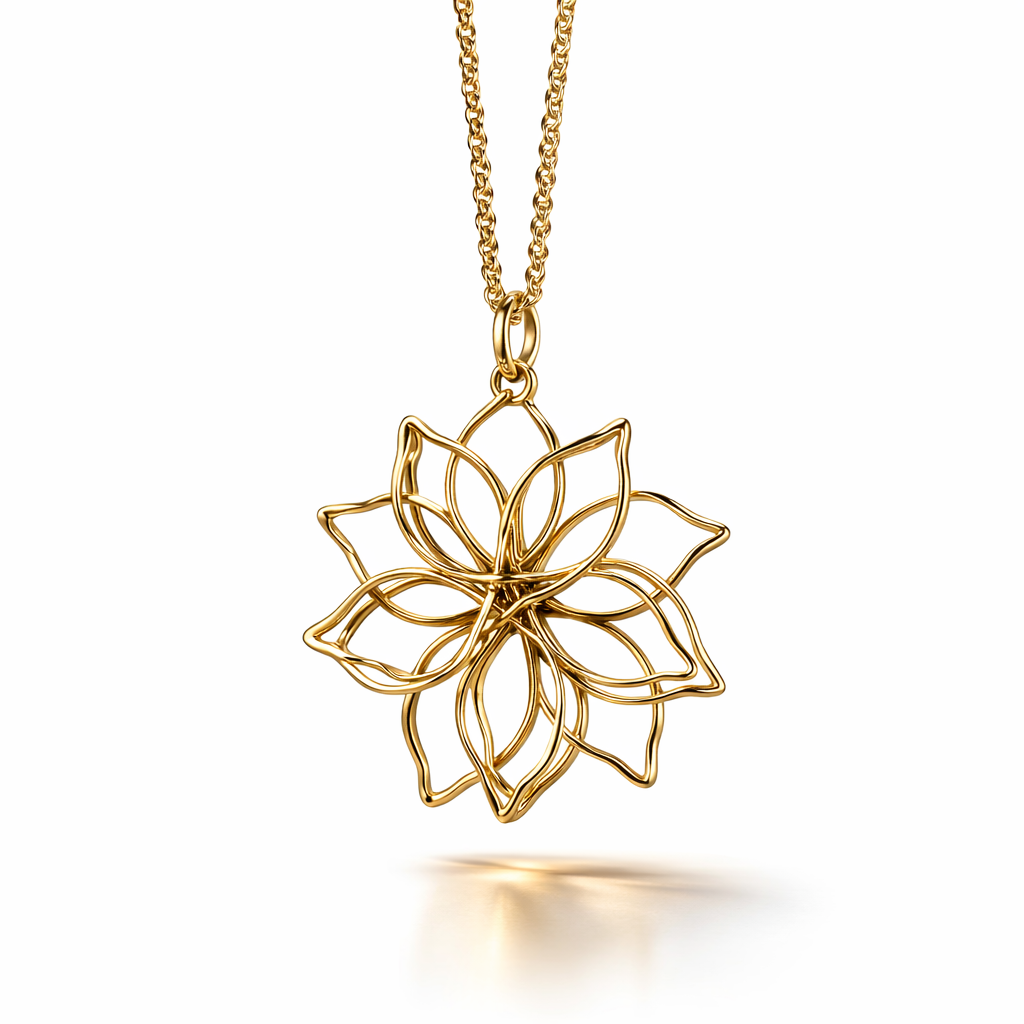 COLLANA MAXIMA FIORE DI LOTO