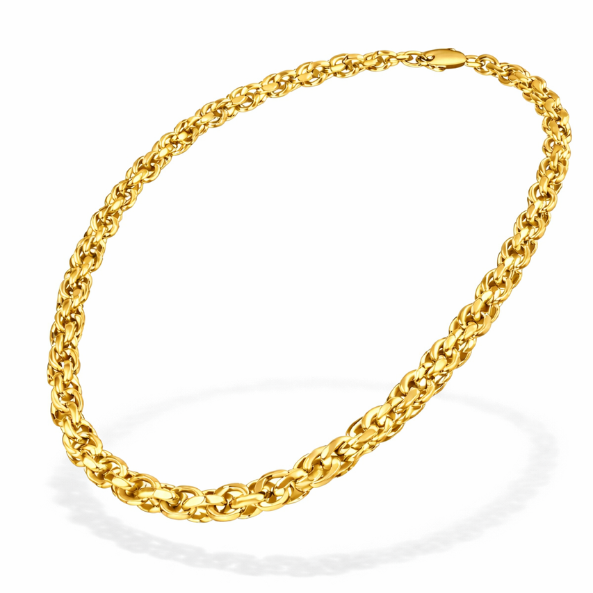 COLLANA TORCION MEDIA
