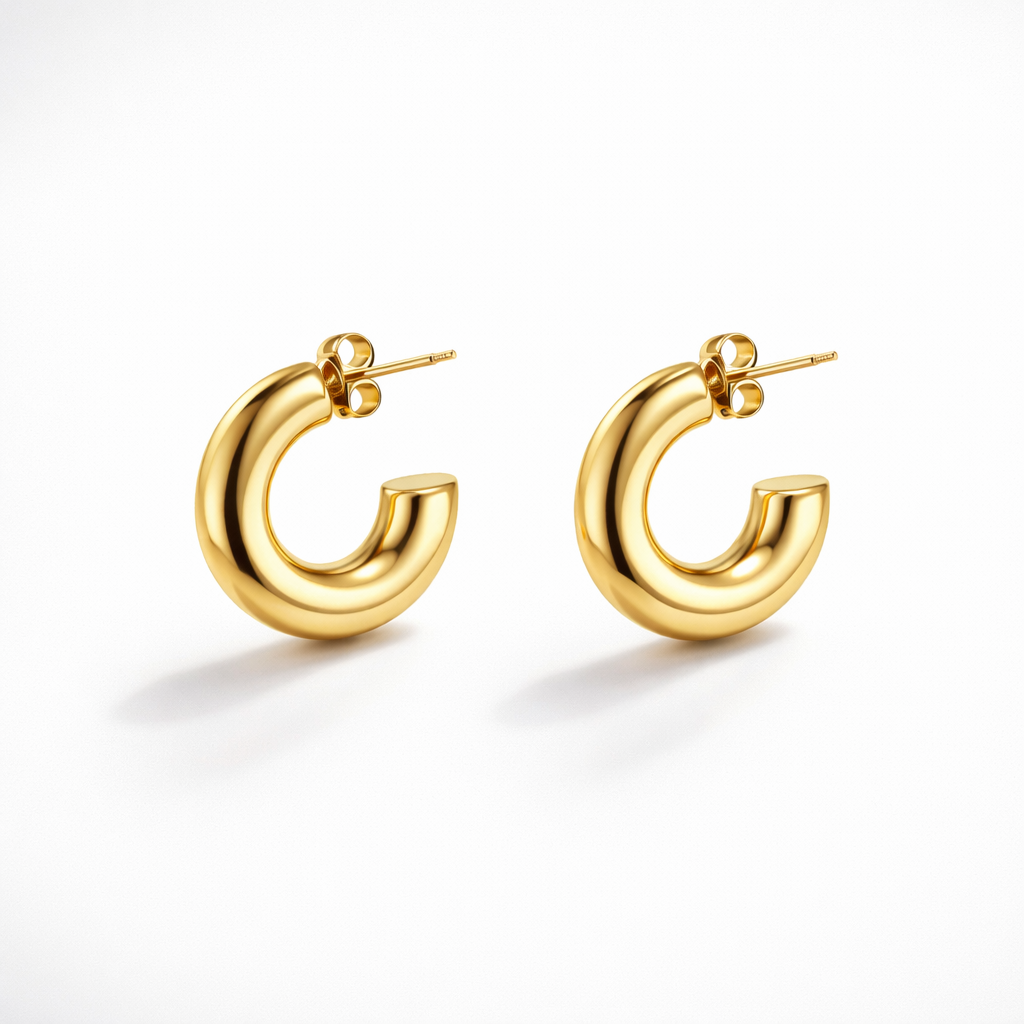 CERCHI VINTAGE SLIM GOLD