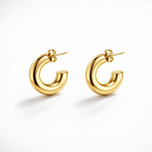 CERCHI VINTAGE SLIM GOLD