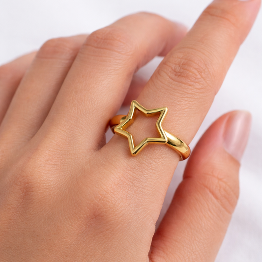 ANELLO STELLA APERTO