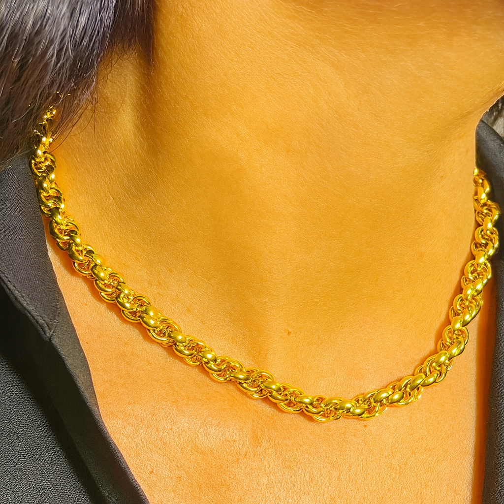 COLLANA TORCION MEDIA