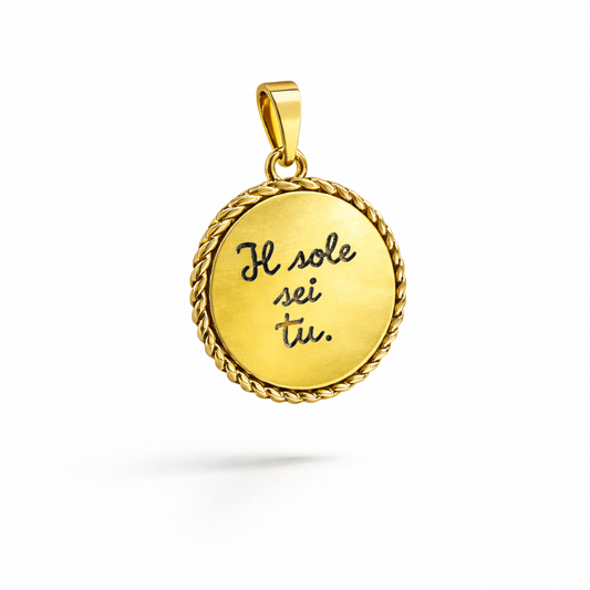 CIONDOLO "IL SOLE SEI TU"