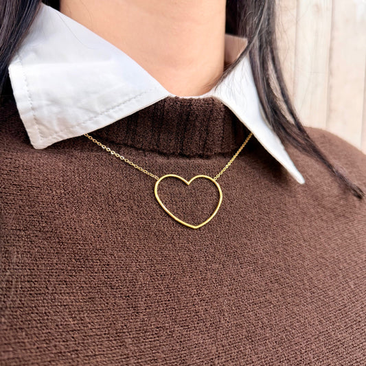COLLANA CUORE APERTO