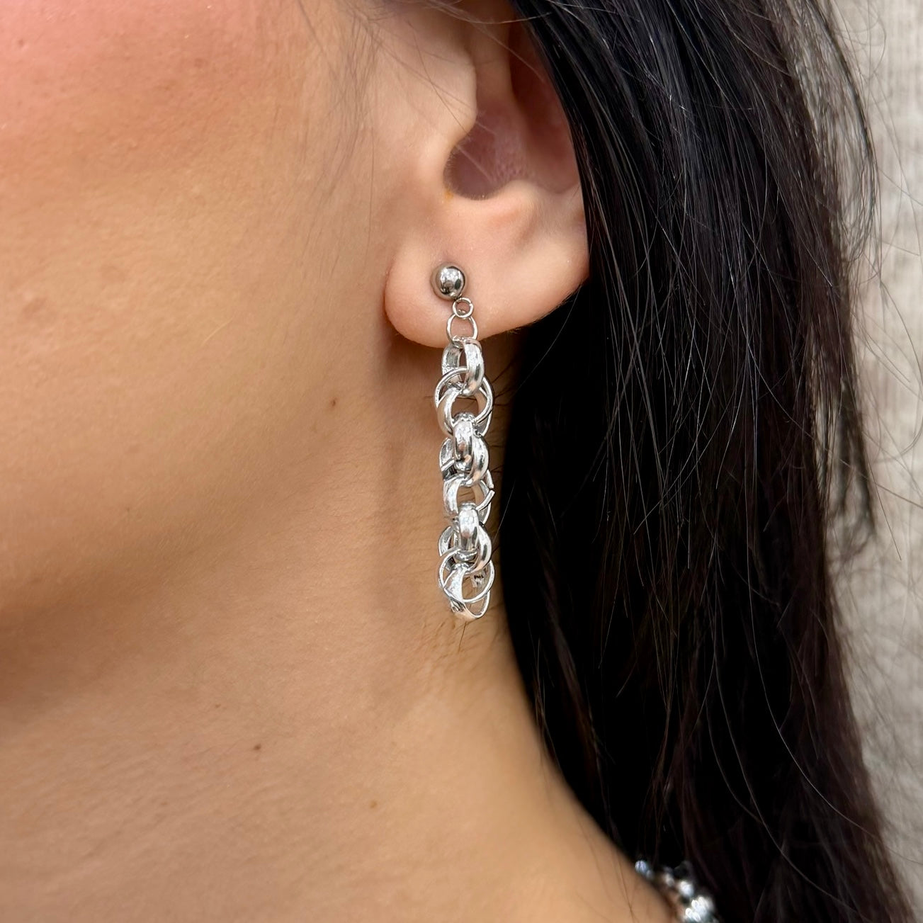 ORECCHINI TORCION PENDENTI MEDI