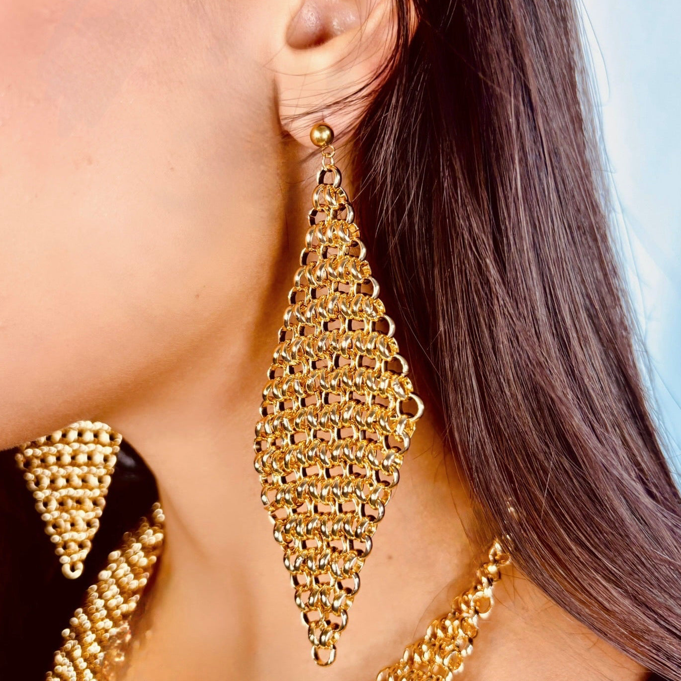 ORECCHINI ORIENTAL SAHARA MAXI