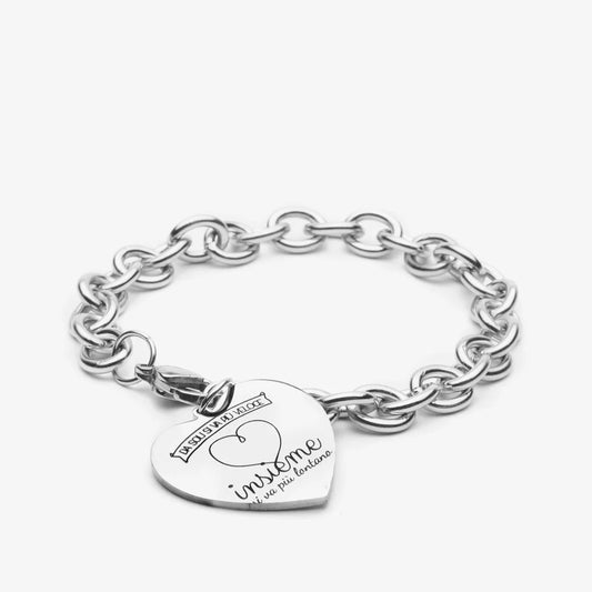 BRACCIALE CATENA EMOTION E SILVER
