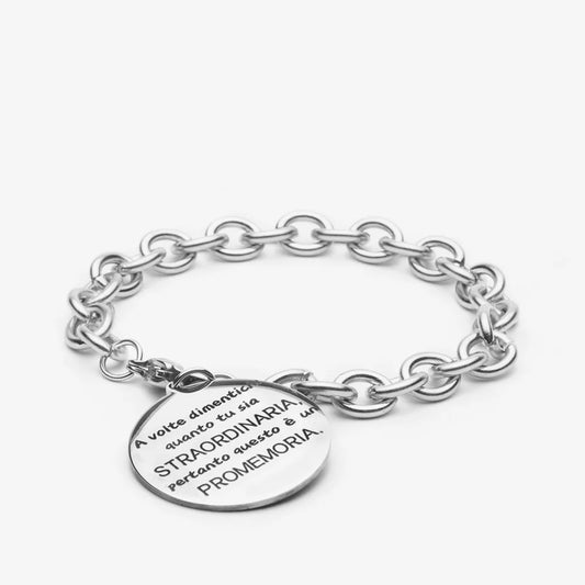 BRACCIALE CATENA EMOTION G SILVER