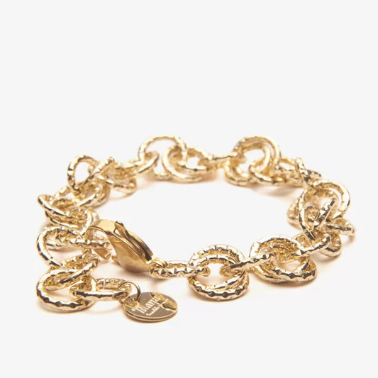 BRACCIALE RONDELLA CATENA SATINATO