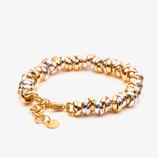 BRACCIALE RONDELLA BICOLOR MIX