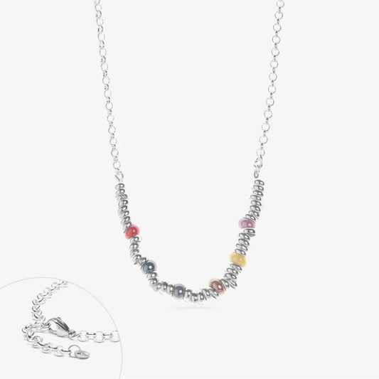 COLLANA RONDELLE ONE TO ONE RAINBOW