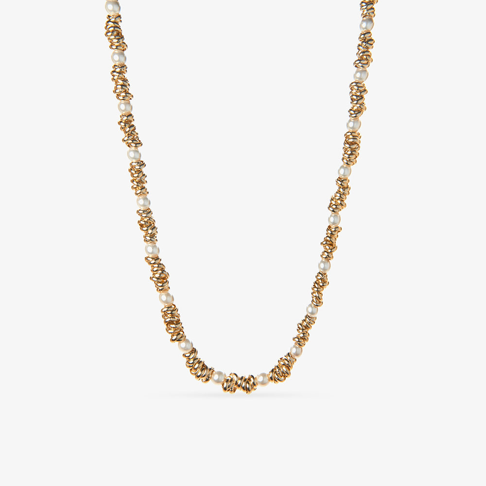 COLLANA PEARL RONDELLE