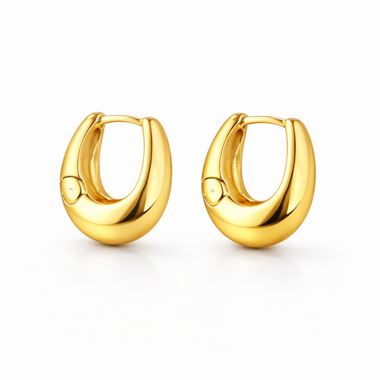 ORECCHINI OVALI MEDIUM