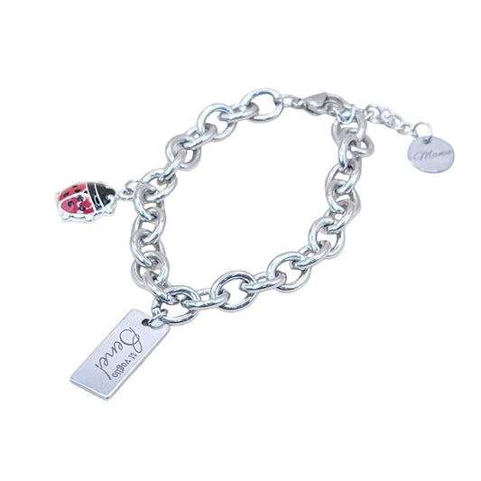 Bracciale Catena Incisa 10