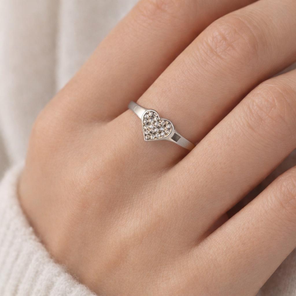 CHEVALIER MIGNOLO SCUDO CUORE ZIRCONATO